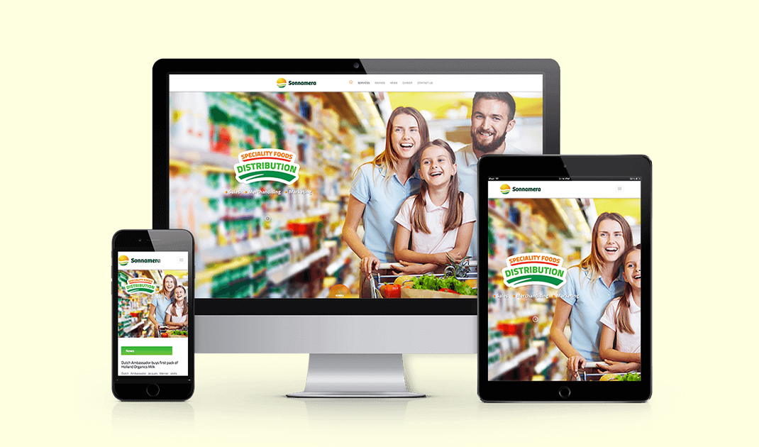 Sonnamera Responsive Website